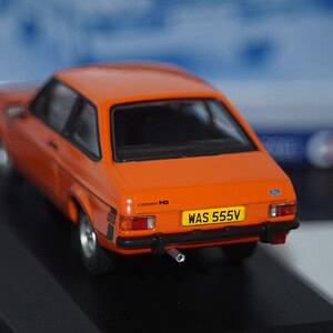 Vanguards corgi ford escort mk2 1600 sport orange 1/43 ref va12617