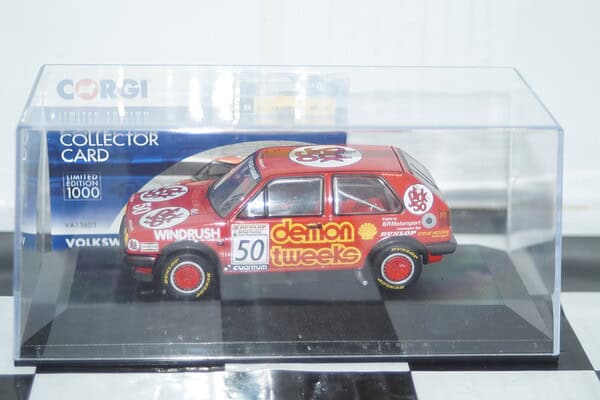 Vanguards volkswagen golf mk2 gti btcc va13603 1:43 scale