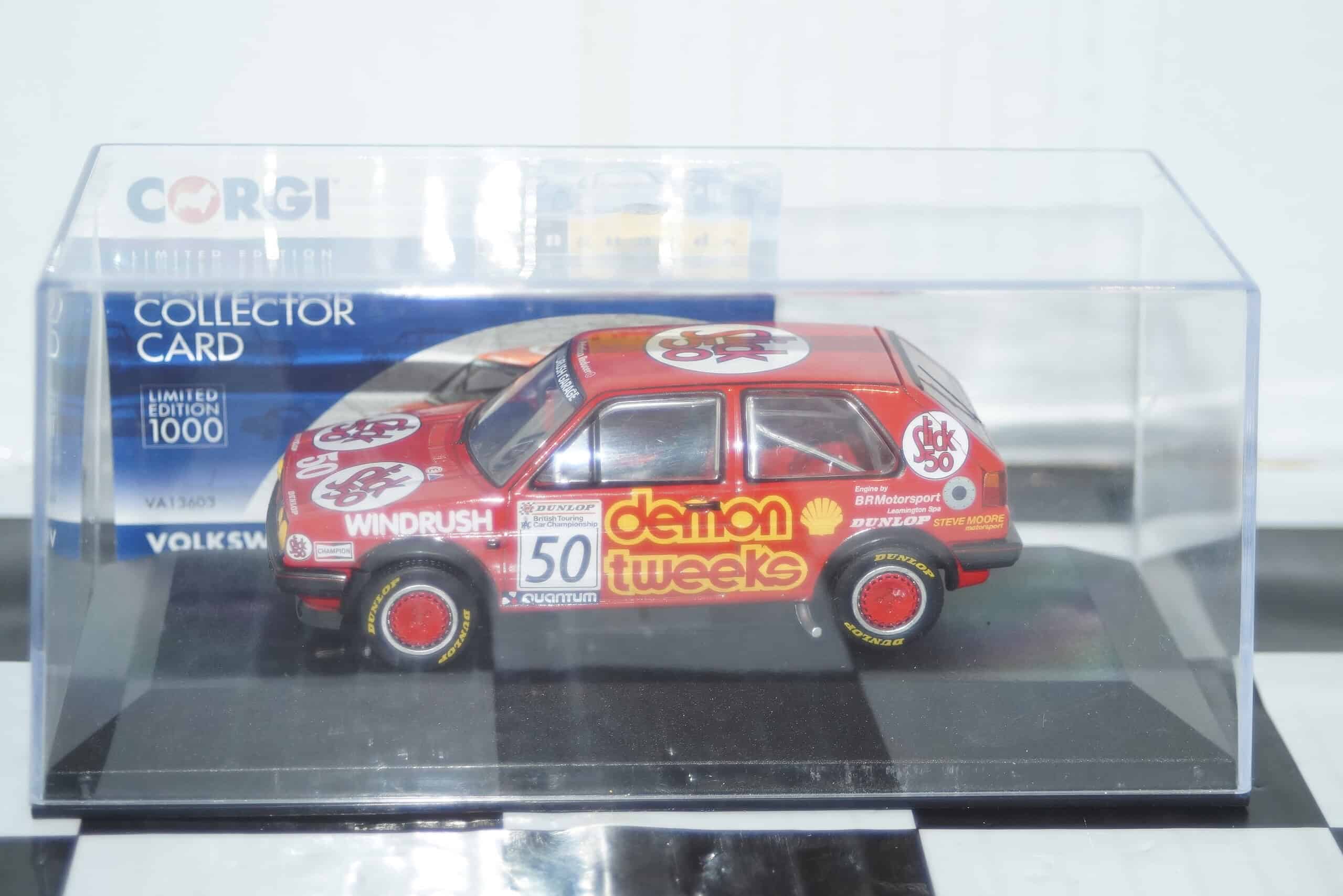 Vanguards volkswagen golf mk2 gti btcc va13603 1:43 scale
