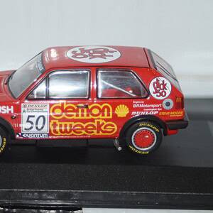 Vanguards volkswagen golf mk2 gti btcc va13603 1:43 scale