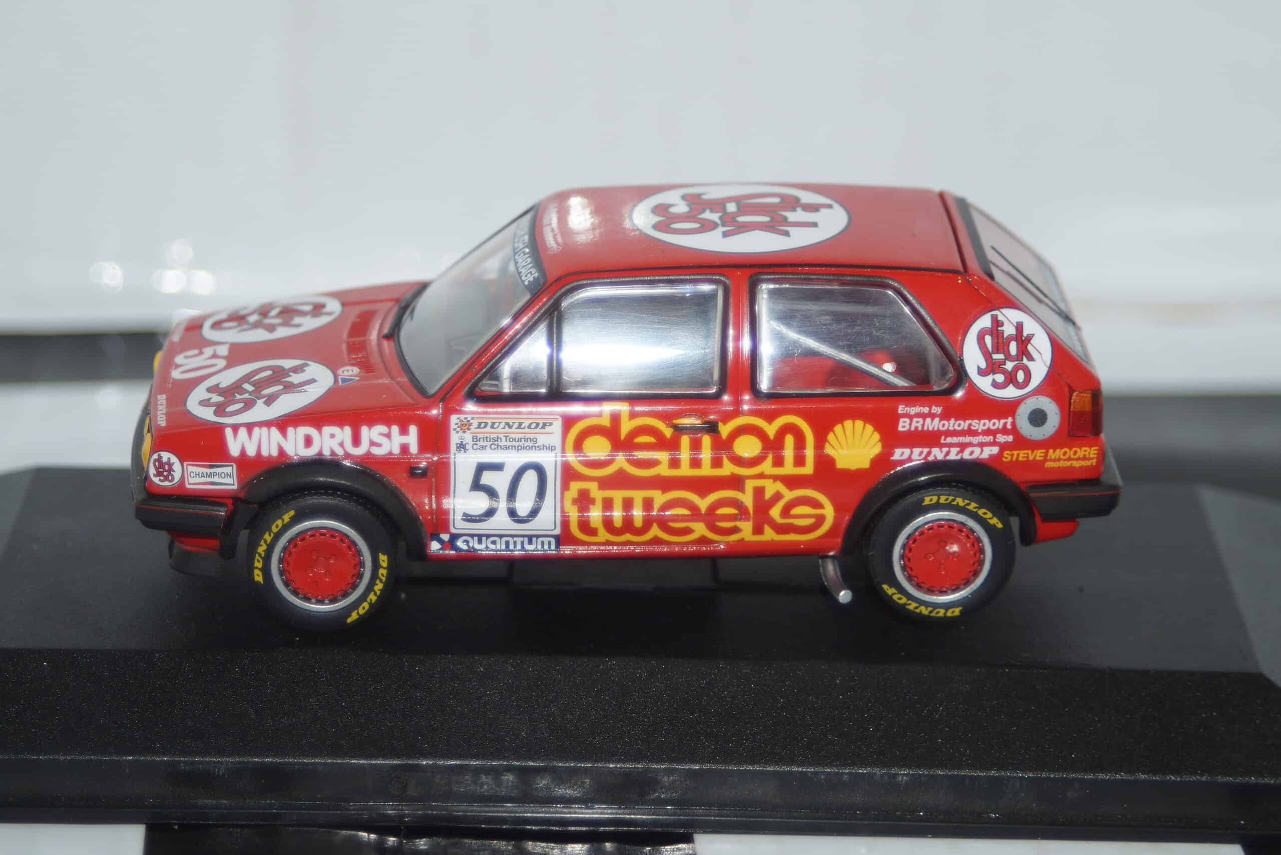 Vanguards volkswagen golf mk2 gti btcc va13603 1:43 scale