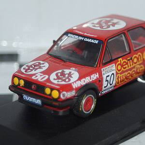 Vanguards volkswagen golf mk2 gti btcc va13603 1:43 scale