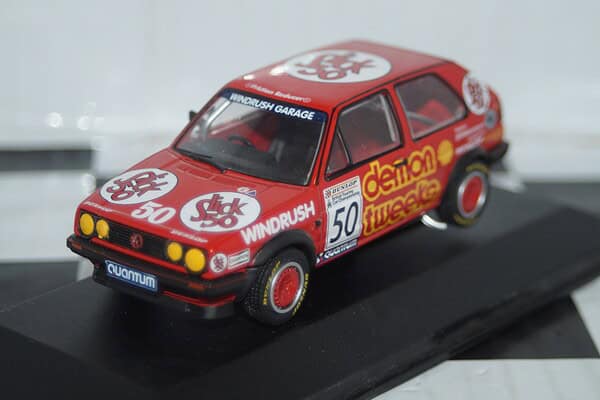 Vanguards volkswagen golf mk2 gti btcc va13603 1:43 scale