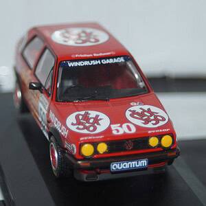 Vanguards volkswagen golf mk2 gti btcc va13603 1:43 scale