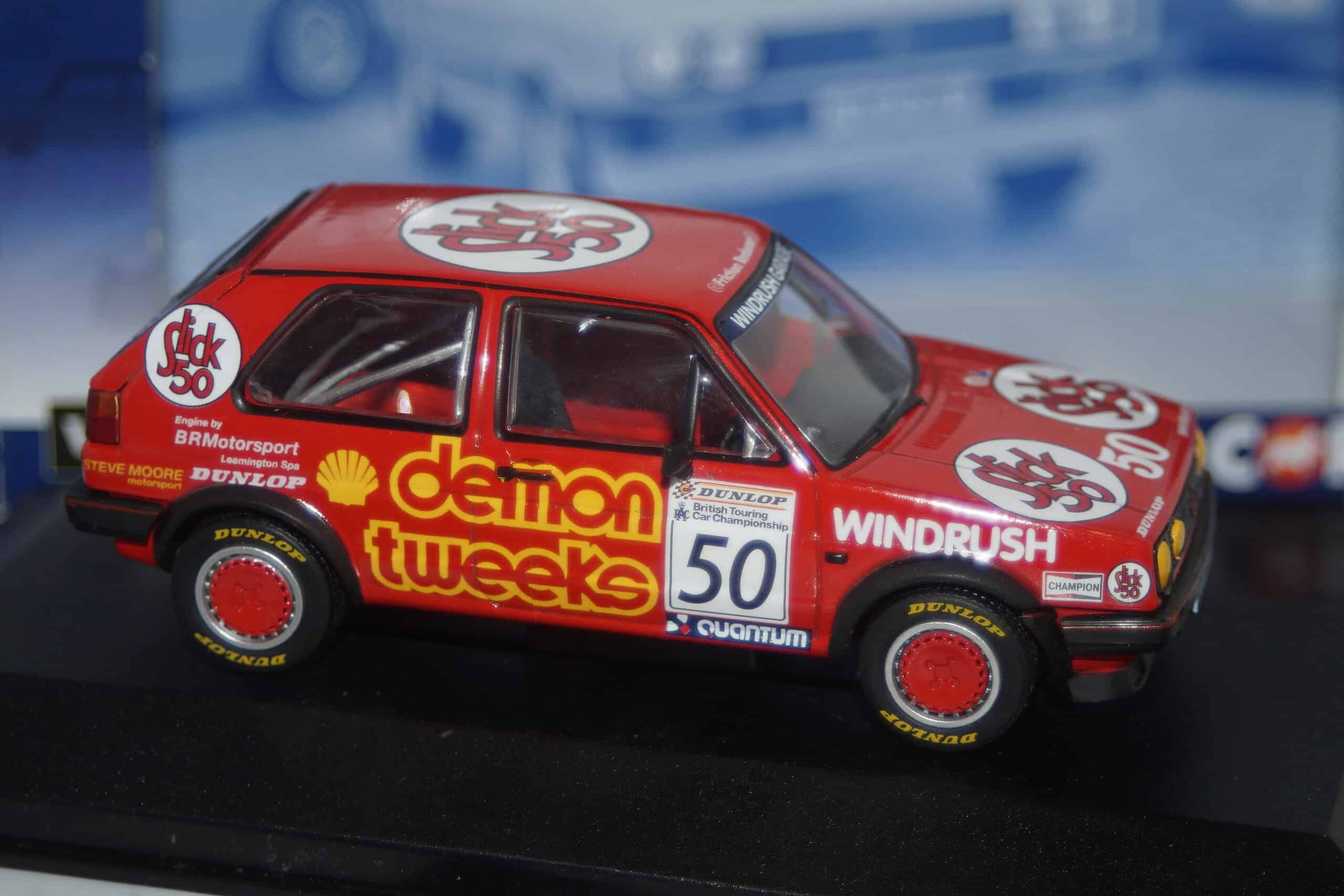 Vanguards volkswagen golf mk2 gti btcc va13603 1:43 scale