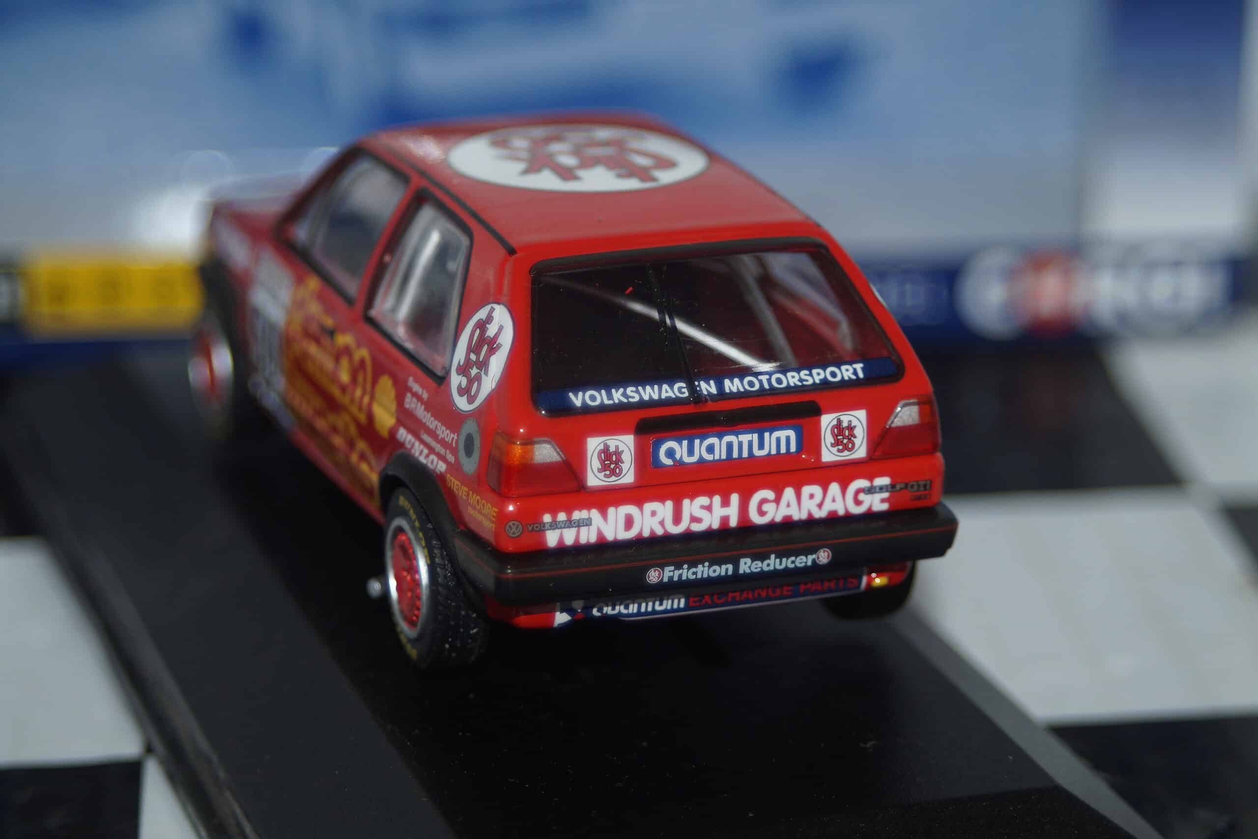 Vanguards volkswagen golf mk2 gti btcc va13603 1:43 scale