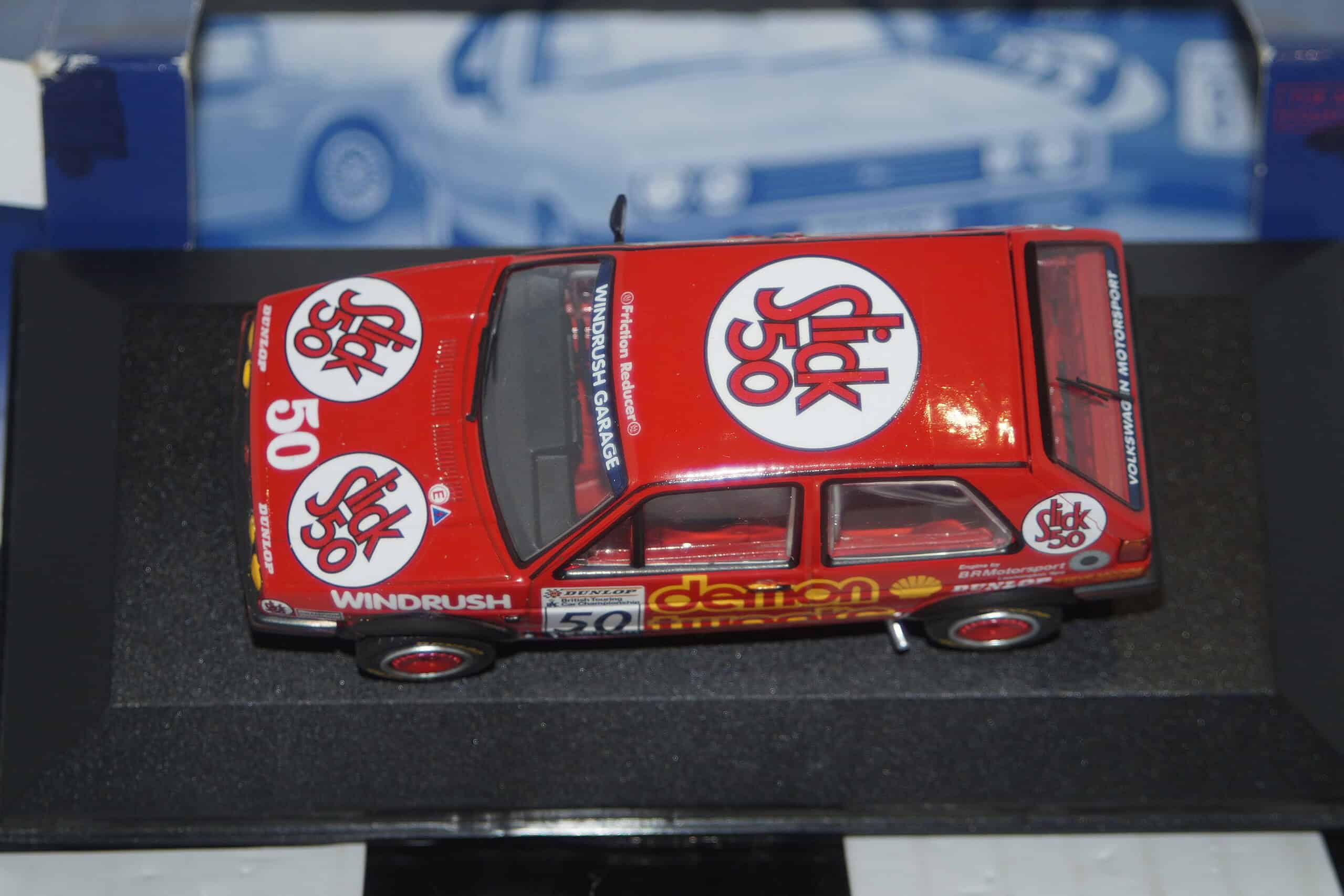 Vanguards volkswagen golf mk2 gti btcc va13603 1:43 scale