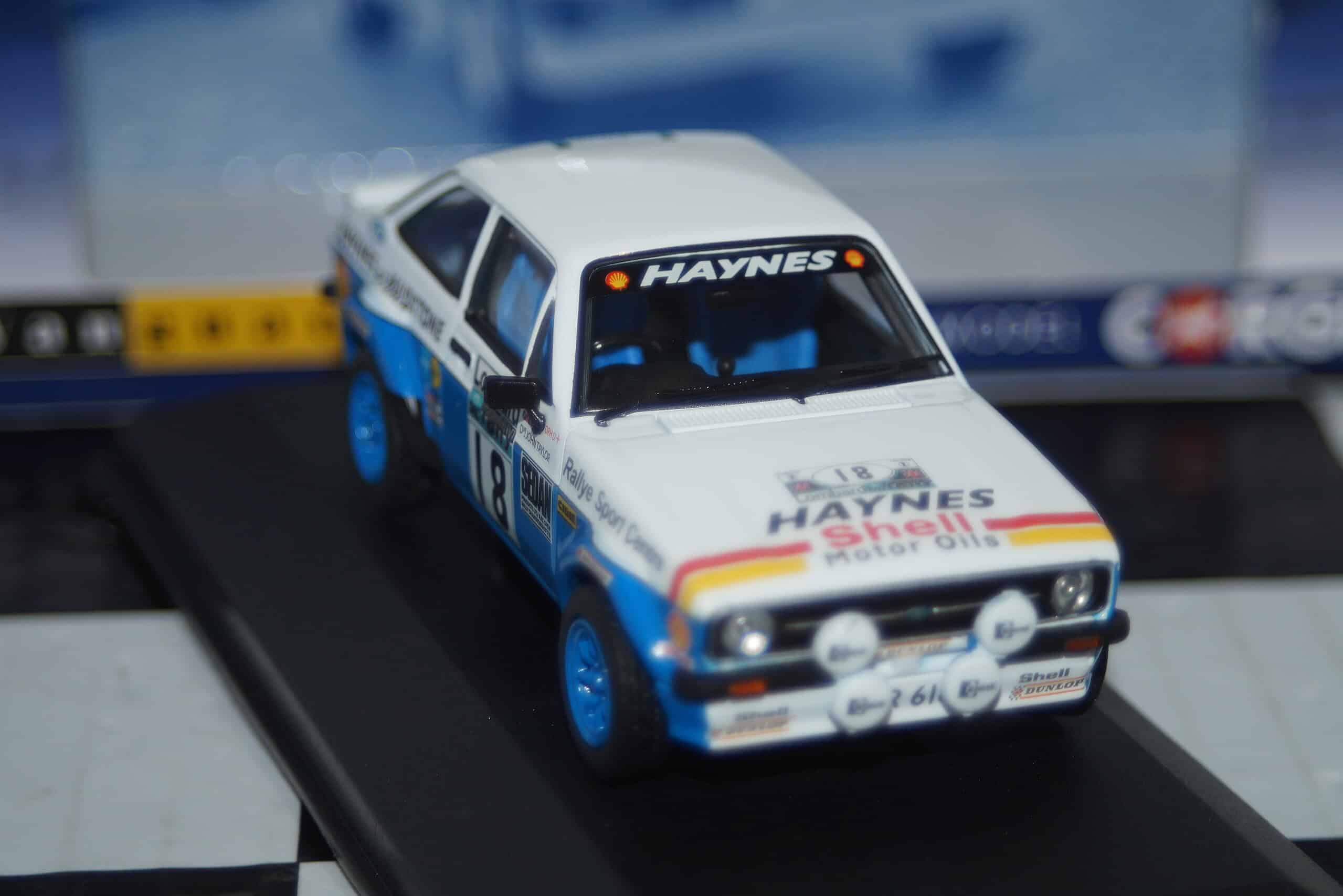 Corgi vanguards ford escort mk2 rs1800 1979 lombard rally va12610 1:43
