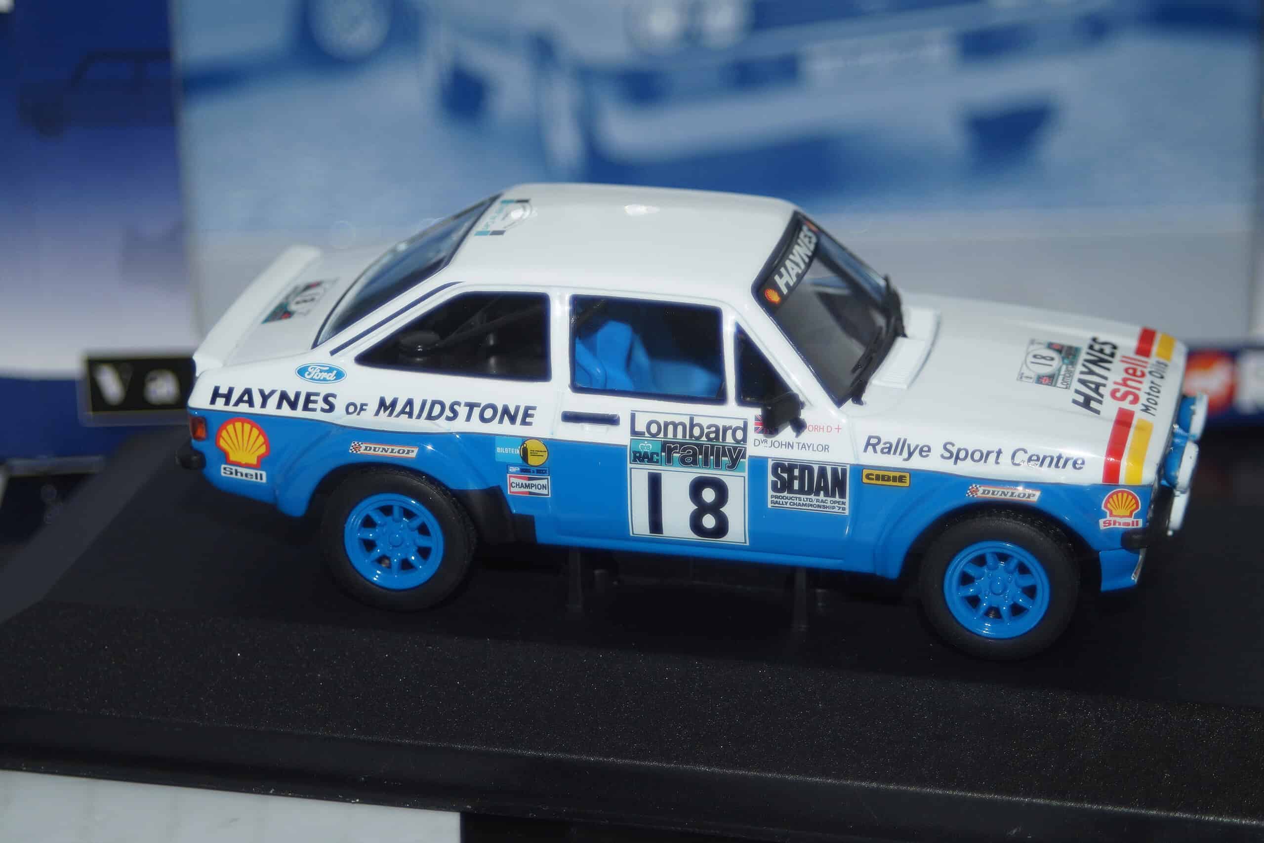 Corgi vanguards ford escort mk2 rs1800 1979 lombard rally va12610 1:43
