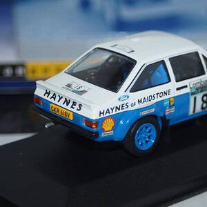 Corgi vanguards ford escort mk2 rs1800 1979 lombard rally va12610 1:43