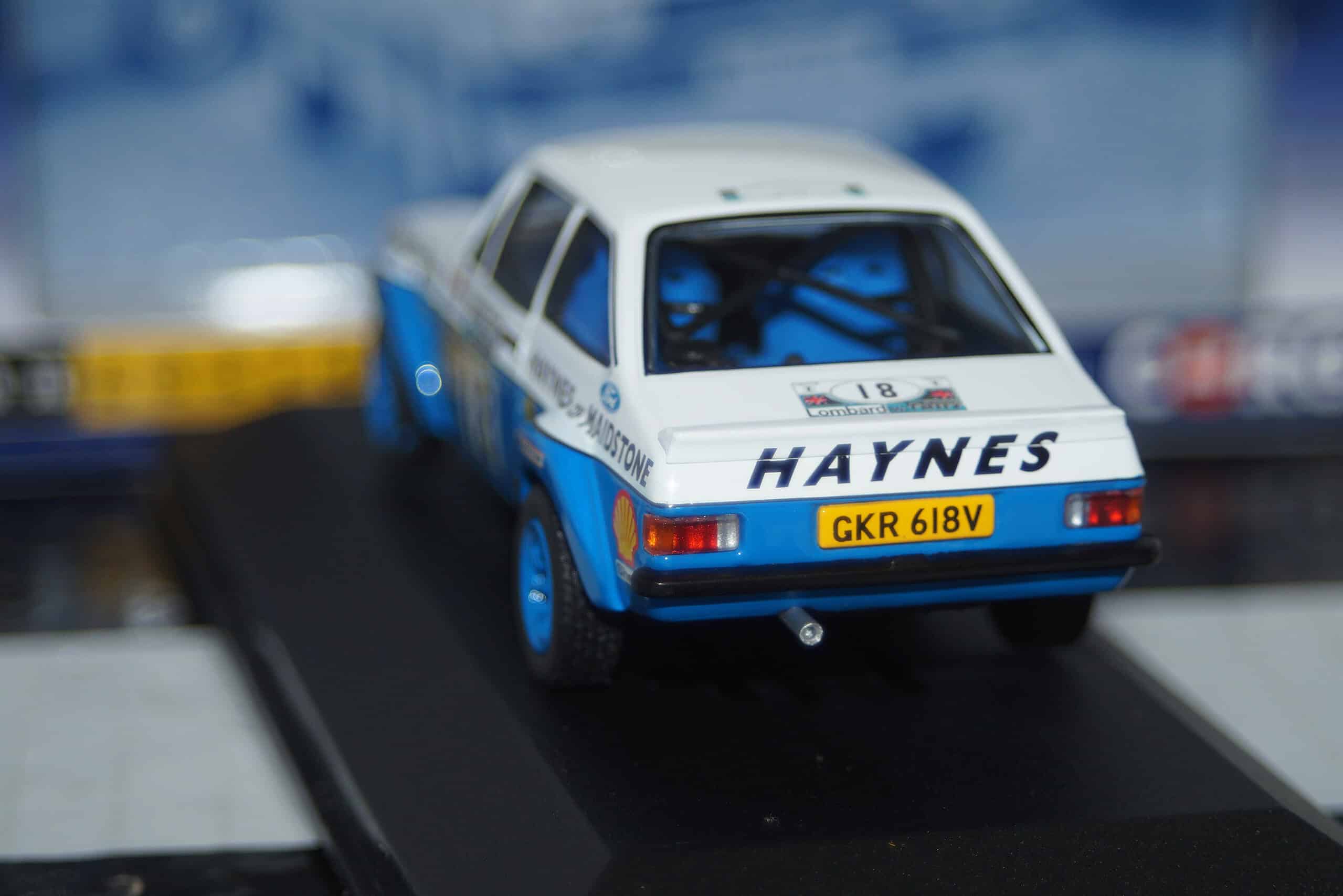 Corgi vanguards ford escort mk2 rs1800 1979 lombard rally va12610 1:43