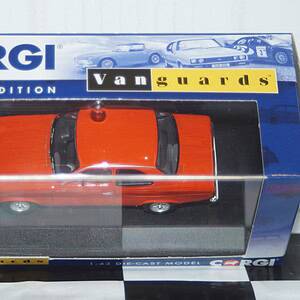 Corgi vanguards ford escort mk1 mexico red ref  va09523 1:43