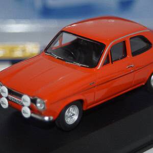 Corgi vanguards ford escort mk1 mexico red ref  va09523 1:43