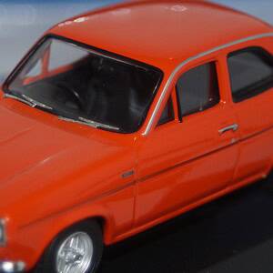 Corgi vanguards ford escort mk1 mexico red ref  va09523 1:43
