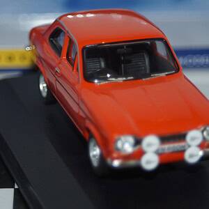 Corgi vanguards ford escort mk1 mexico red ref  va09523 1:43