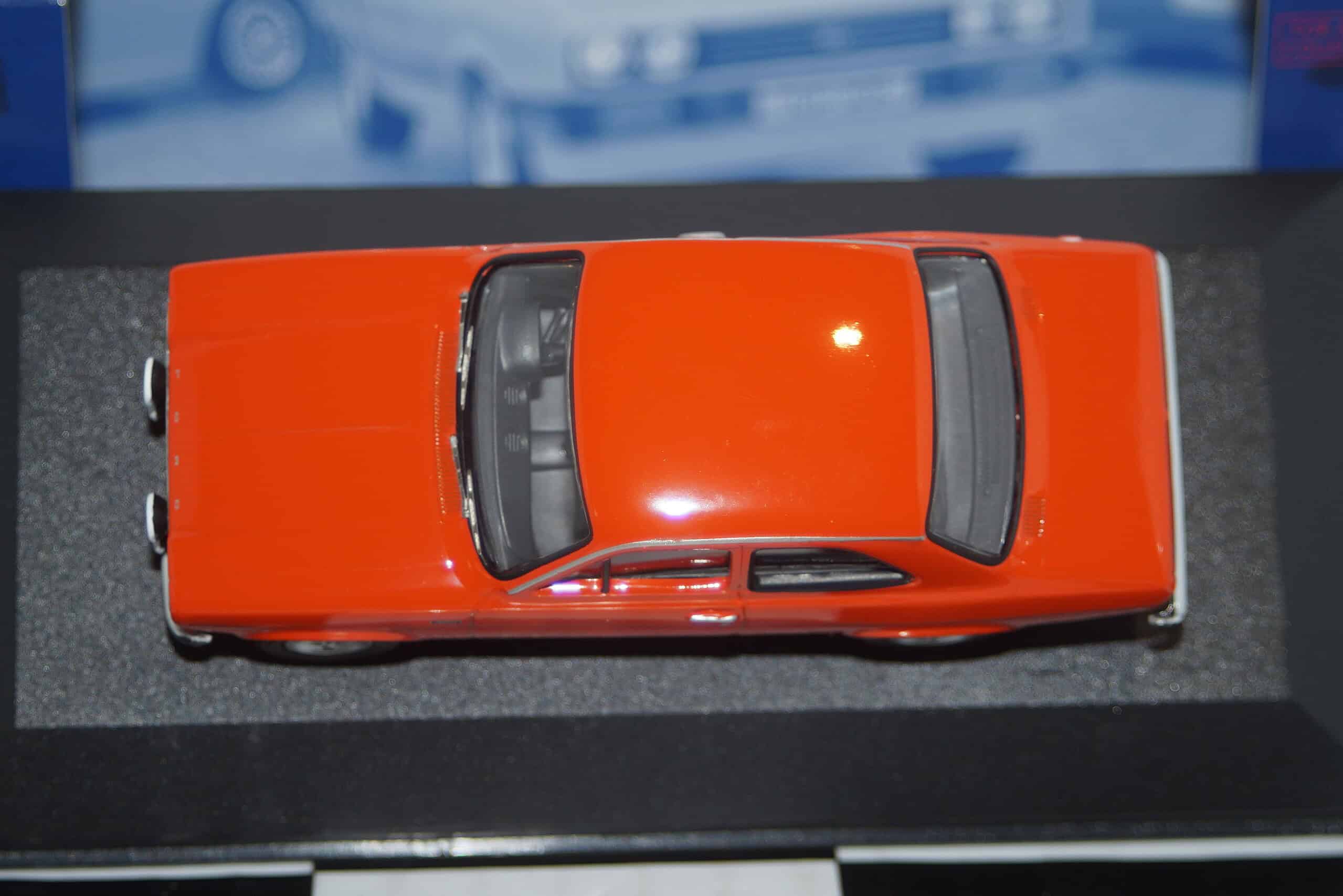 Corgi vanguards ford escort mk1 mexico red ref  va09523 1:43