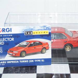 Vanguards subaru impreza turbo (uk ty va1213 1:43 scale