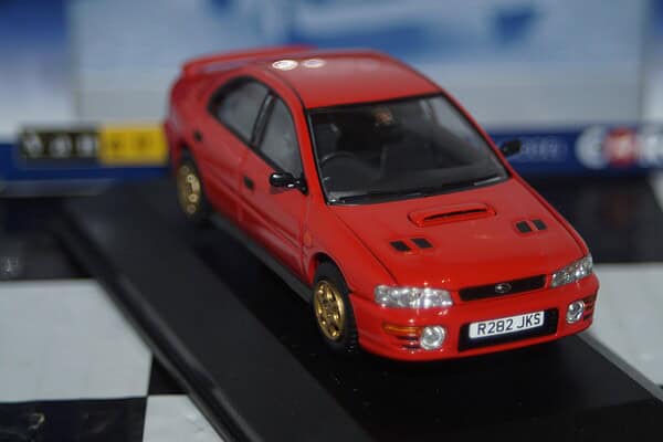 Vanguards subaru impreza turbo (uk type d) va12103 1:43 scale