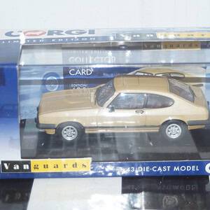 Vanguards ford capri mk3 3.0 ghia oyster gold 1/43 va10814b
