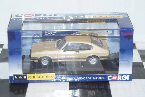 Vanguards ford capri mk3 3.0 ghia oyster gold 1/43 va10814b