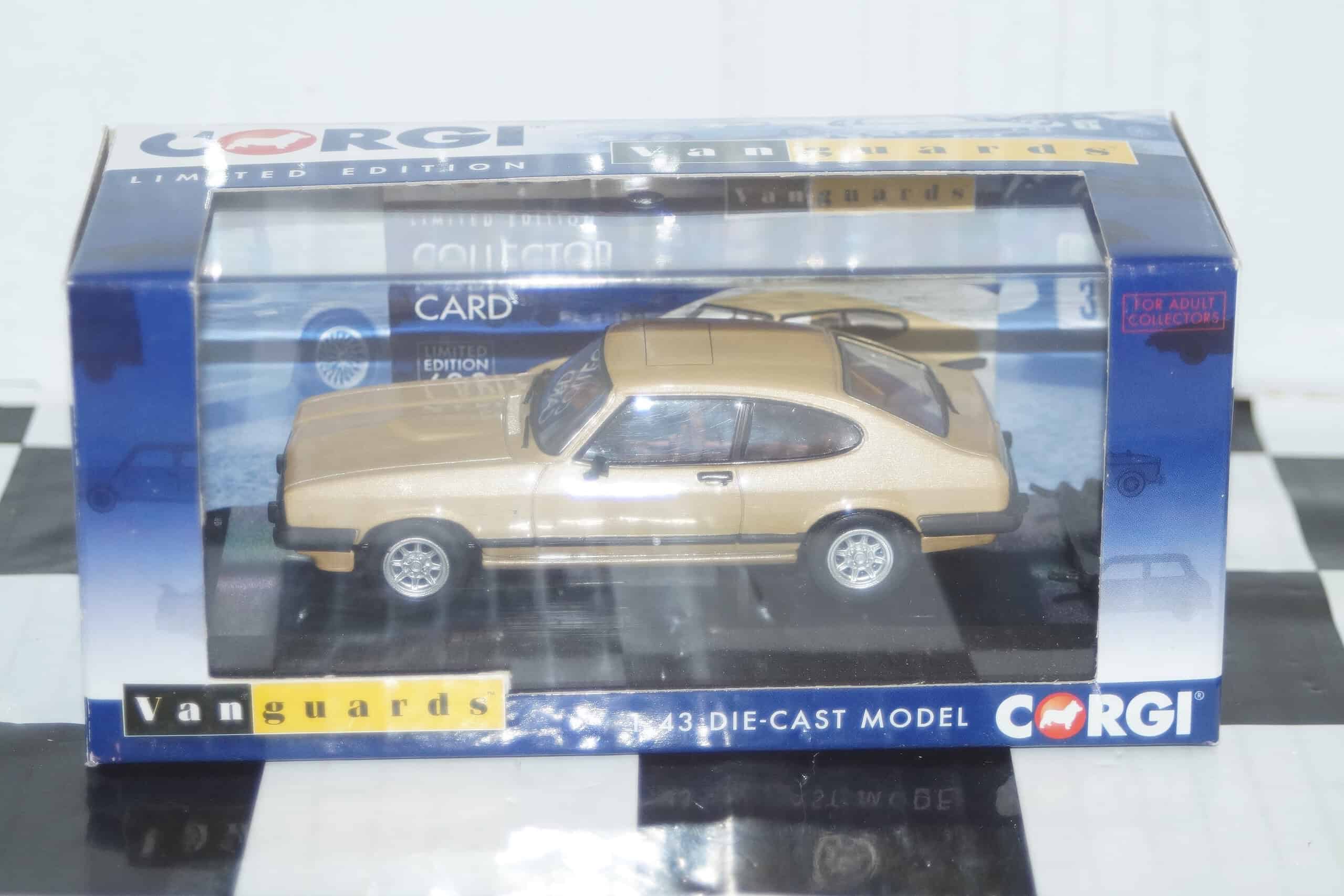Vanguards ford capri mk3 3.0 ghia oyster gold 1/43 va10814b