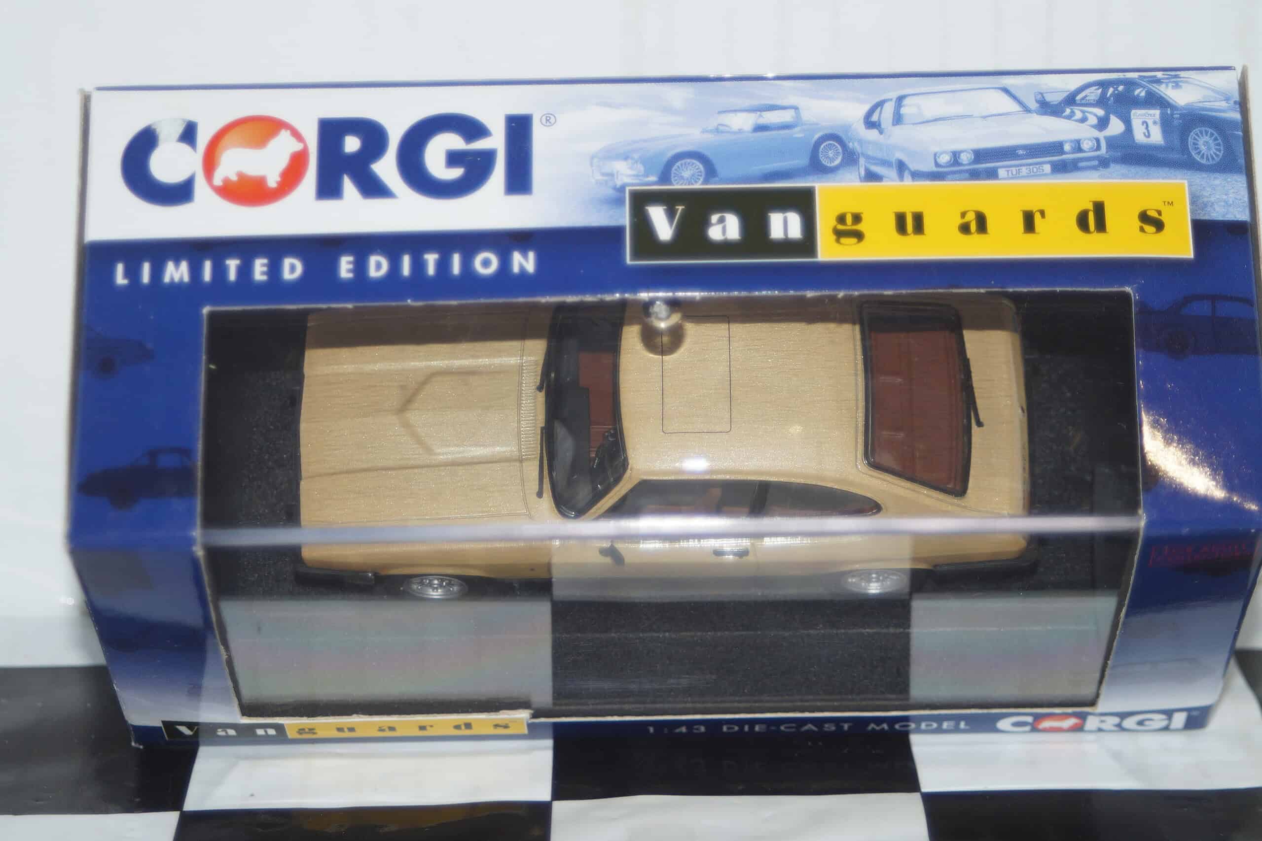 Vanguards ford capri mk3 3.0 ghia oyster gold 1/43 va10814b