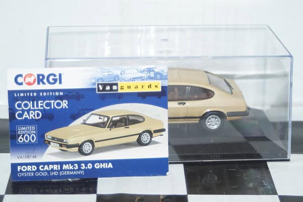 Vanguards ford capri mk3 3.0 ghia oyster gold 1/43 va10814b