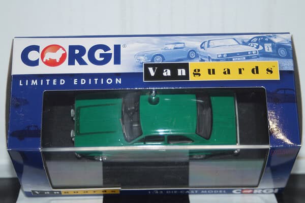 Corgi vanguards ford escort mk1 rs2000 modena green ref va09522 1:43