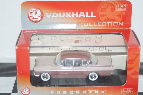 Vanguards vauxhall cresta pa dusk rose, edition 2 va06400 1:43 scale