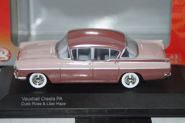Vanguards vauxhall cresta pa dusk rose, edition 2 va06400 1:43 scale