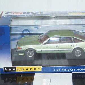 Corgi vanguards rover sd1 3500 v8 vp green va09012 1:43