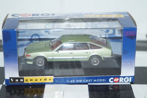 Corgi vanguards rover sd1 3500 v8 vp green va09012 1:43