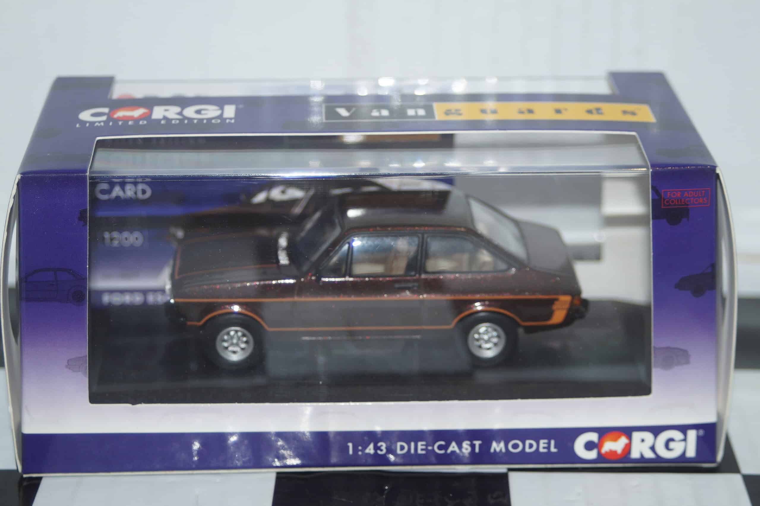 Corgi vanguards ford escort mk2 1600 sport ref va12622 1:43
