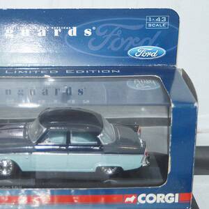 Corgi vanguards ford zodiac mk2 blue ref va06104 1:43