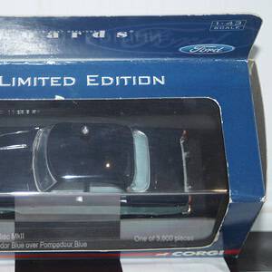 Corgi vanguards ford zodiac mk2 blue ref va06104 1:43