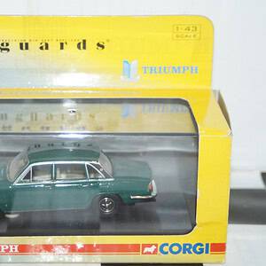 Vanguards triumph 2.5 p1 mk2 emerald green va08200 1:43 scale