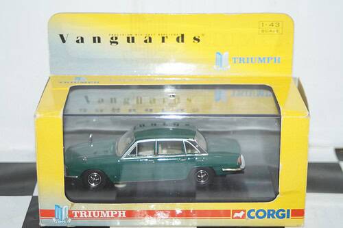 Vanguards triumph 2.5 p1 mk2 emerald green va08200 1:43 scale