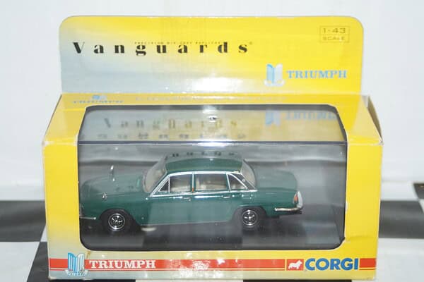Vanguards triumph 2.5 p1 mk2 emerald green va08200 1:43 scale