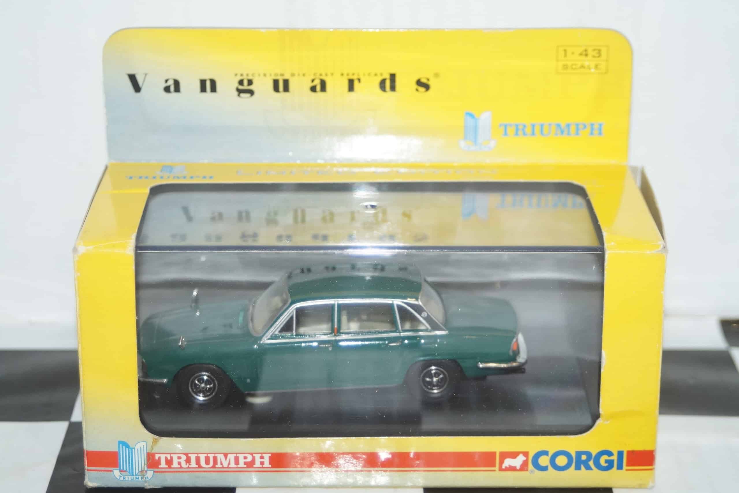 Vanguards triumph 2.5 p1 mk2 emerald green va08200 1:43 scale