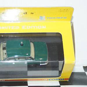 Vanguards triumph 2.5 p1 mk2 emerald green va08200 1:43 scale
