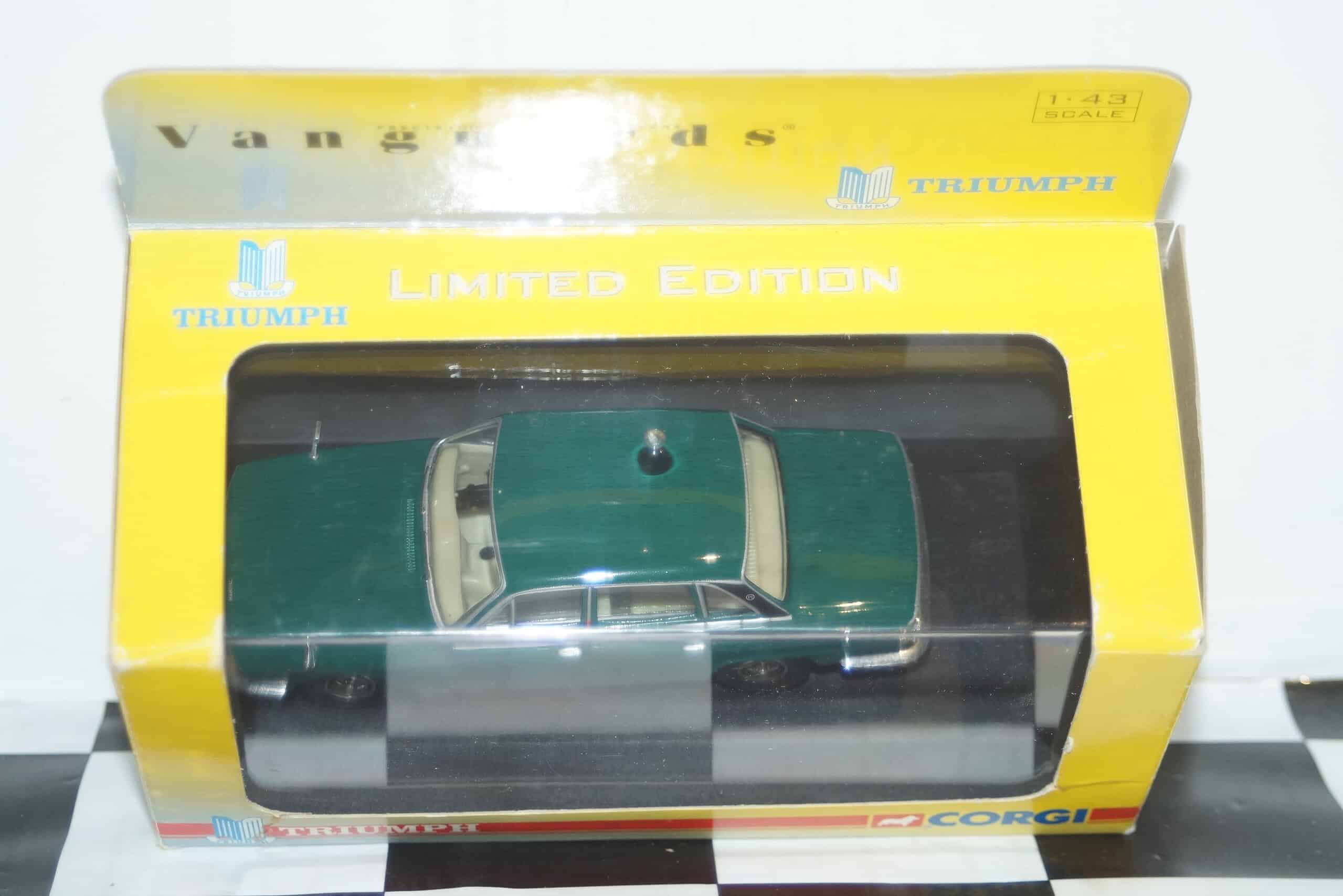 Vanguards triumph 2.5 p1 mk2 emerald green va08200 1:43 scale