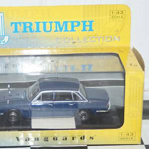 Vanguards triumph 2000 delft blue va08200 1:43 scale