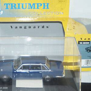 Vanguards triumph 2000 delft blue va08200 1:43 scale