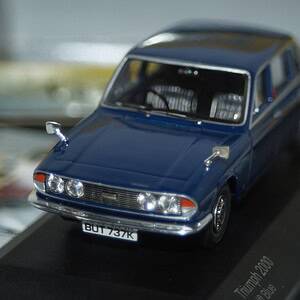 Vanguards triumph 2000 delft blue va08200 1:43 scale
