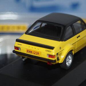 Corgi vanguards ford escort mk2 rs mexico signal yellow ref va12612 1:43
