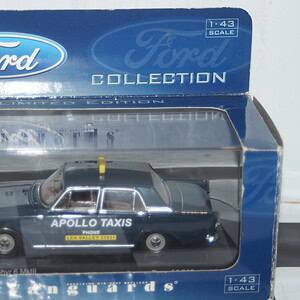 Vanguards ford zepher 6 mk3 apollo taxis ref va04606 1:43