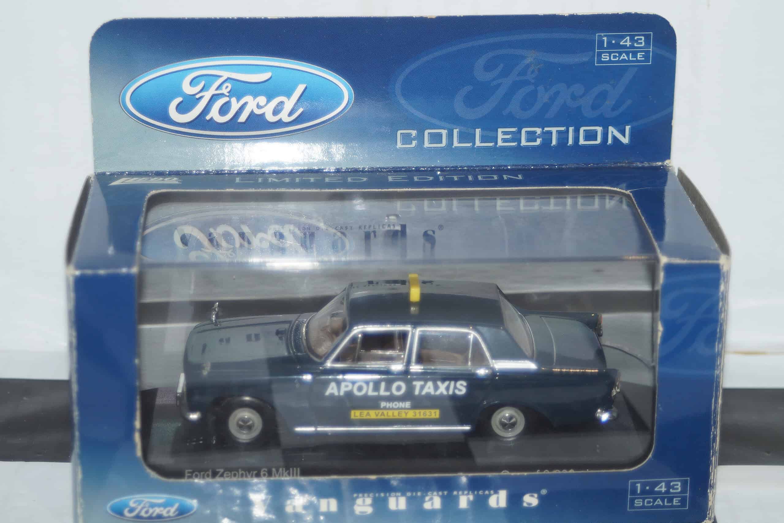 Vanguards ford zepher 6 mk3 apollo taxis ref va04606 1:43