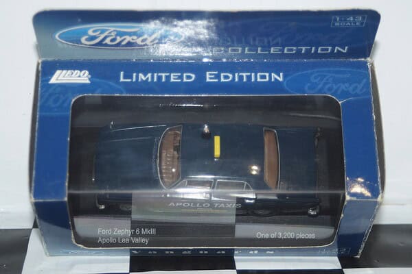 Vanguards ford zepher 6 mk3 apollo taxis ref va04606 1:43