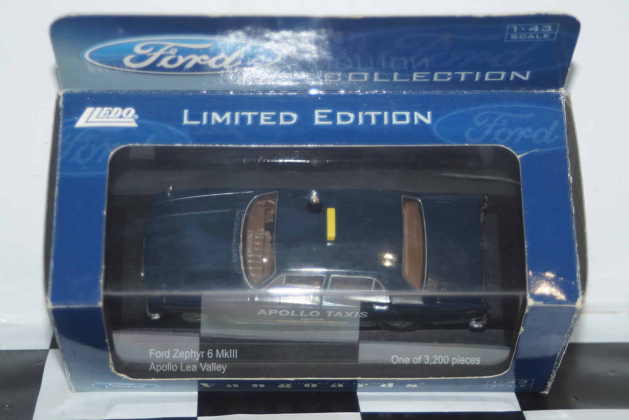 Vanguards ford zepher 6 mk3 apollo taxis ref va04606 1:43