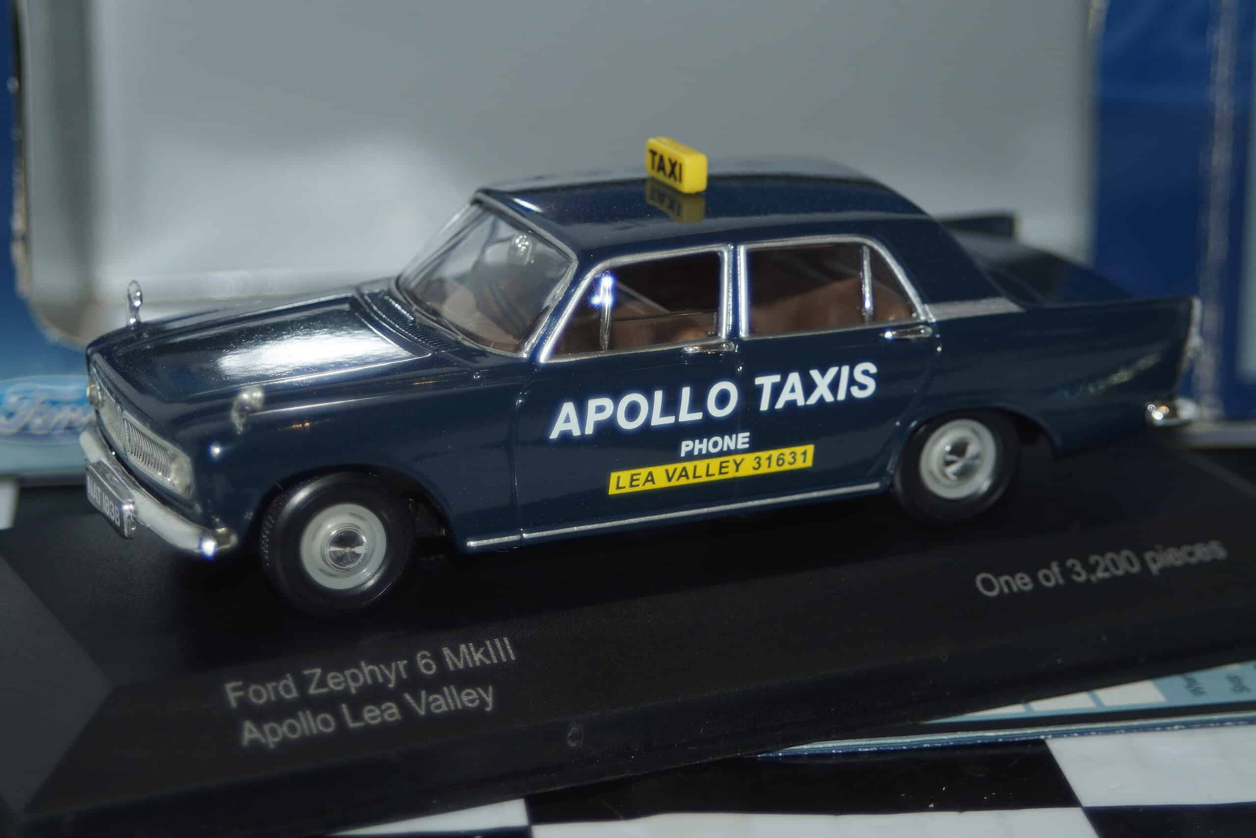 Vanguards ford zepher 6 mk3 apollo taxis ref va04606 1:43